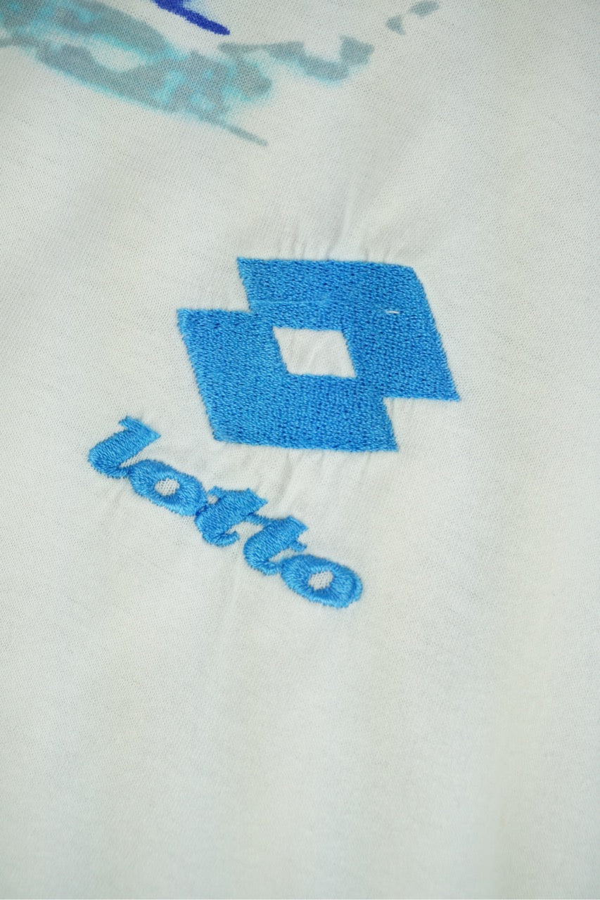 90s Lotto T-Shirt White M/L