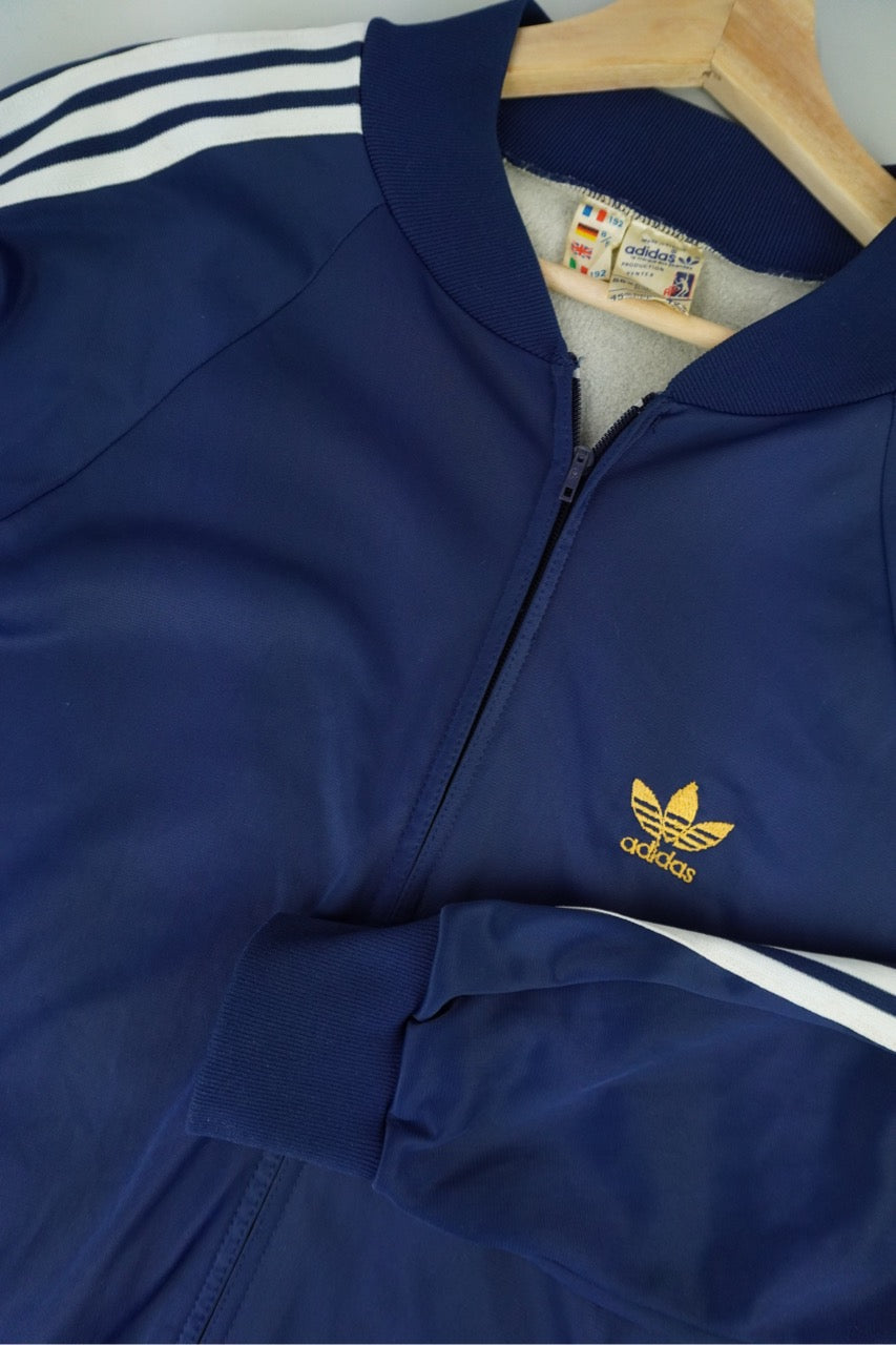 70s Adidas Trackjacket Navy M/L