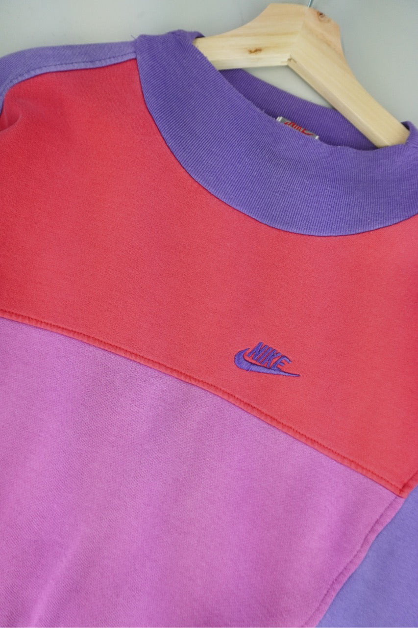 80s Nike Sweatshirt Purple M