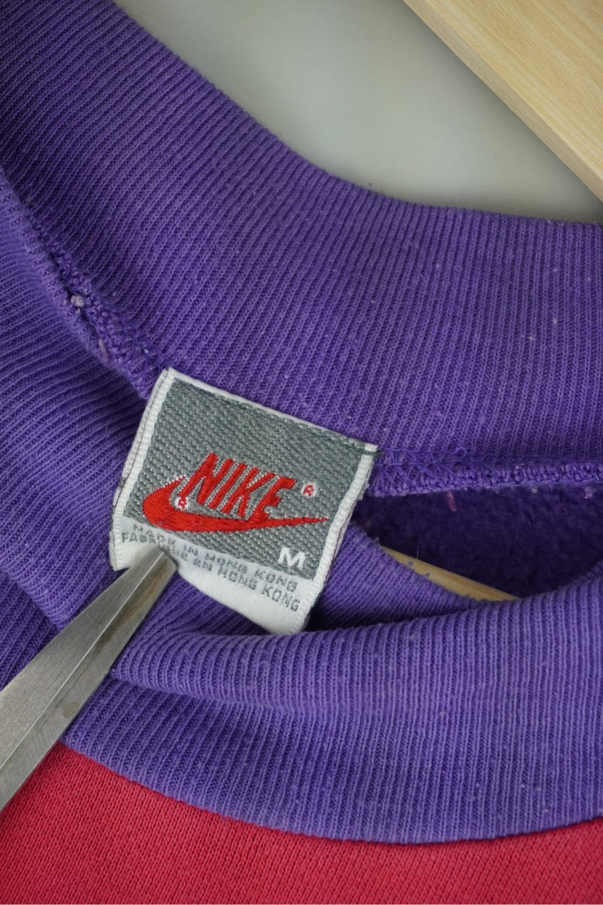 80s Nike Sweatshirt Purple M