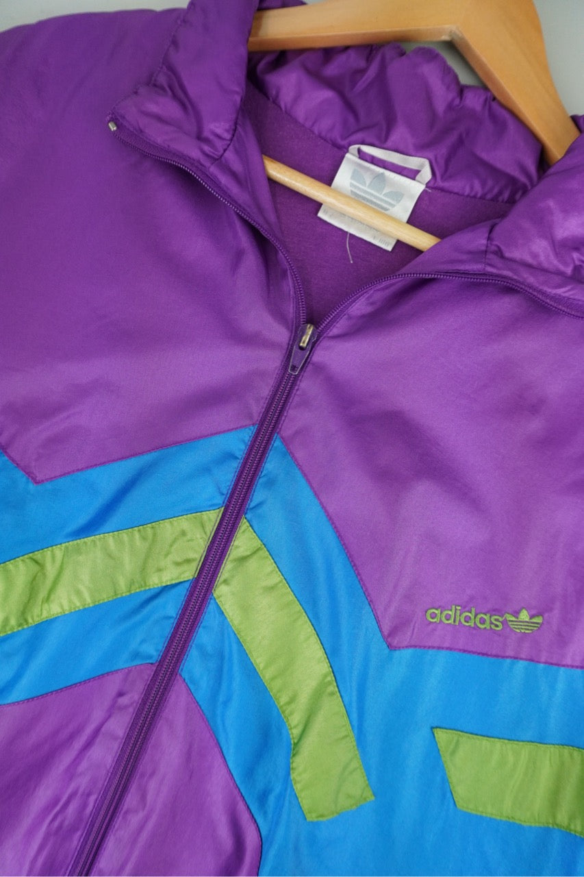 90s Adidas Trackjacket Purple L