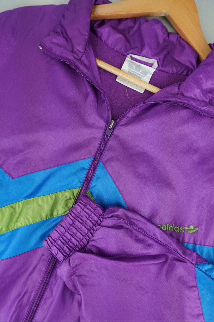 90s Adidas Trackjacket Purple L