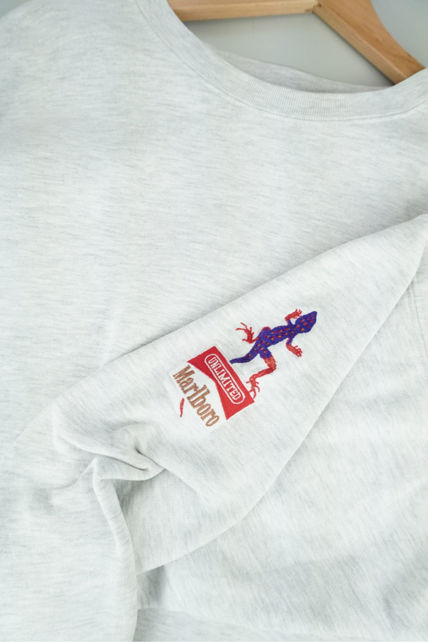 90s Marlboro Unlimited Sweatshirt Grey XL