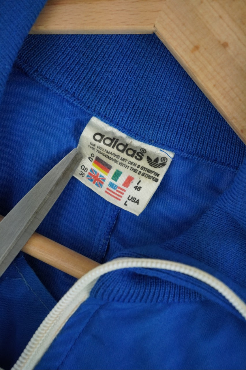 70s Adidas Windbreaker Blue M/L