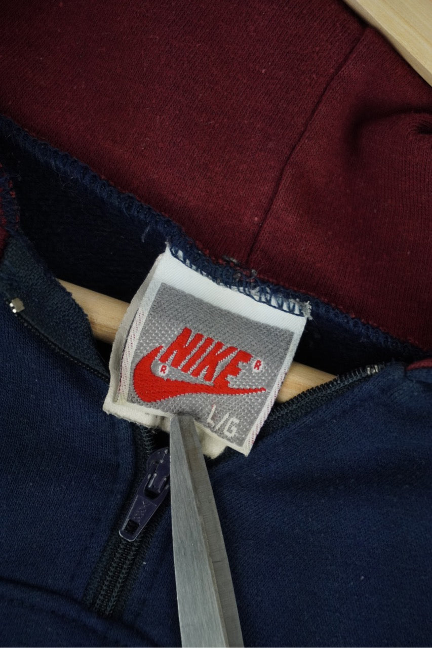 90s Nike Basketball Hoodie Navy M/L