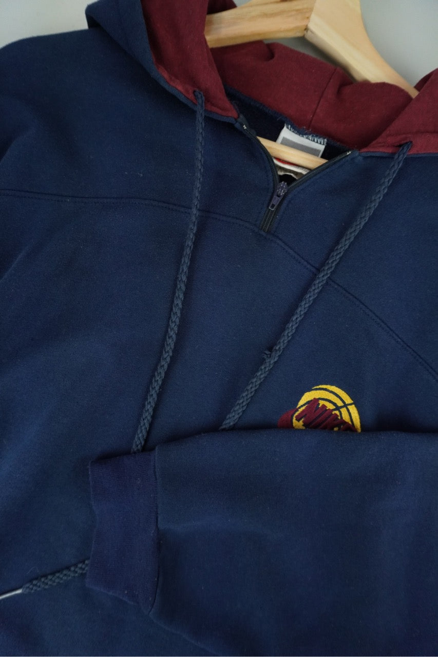 90s Nike Basketball Hoodie Navy M/L