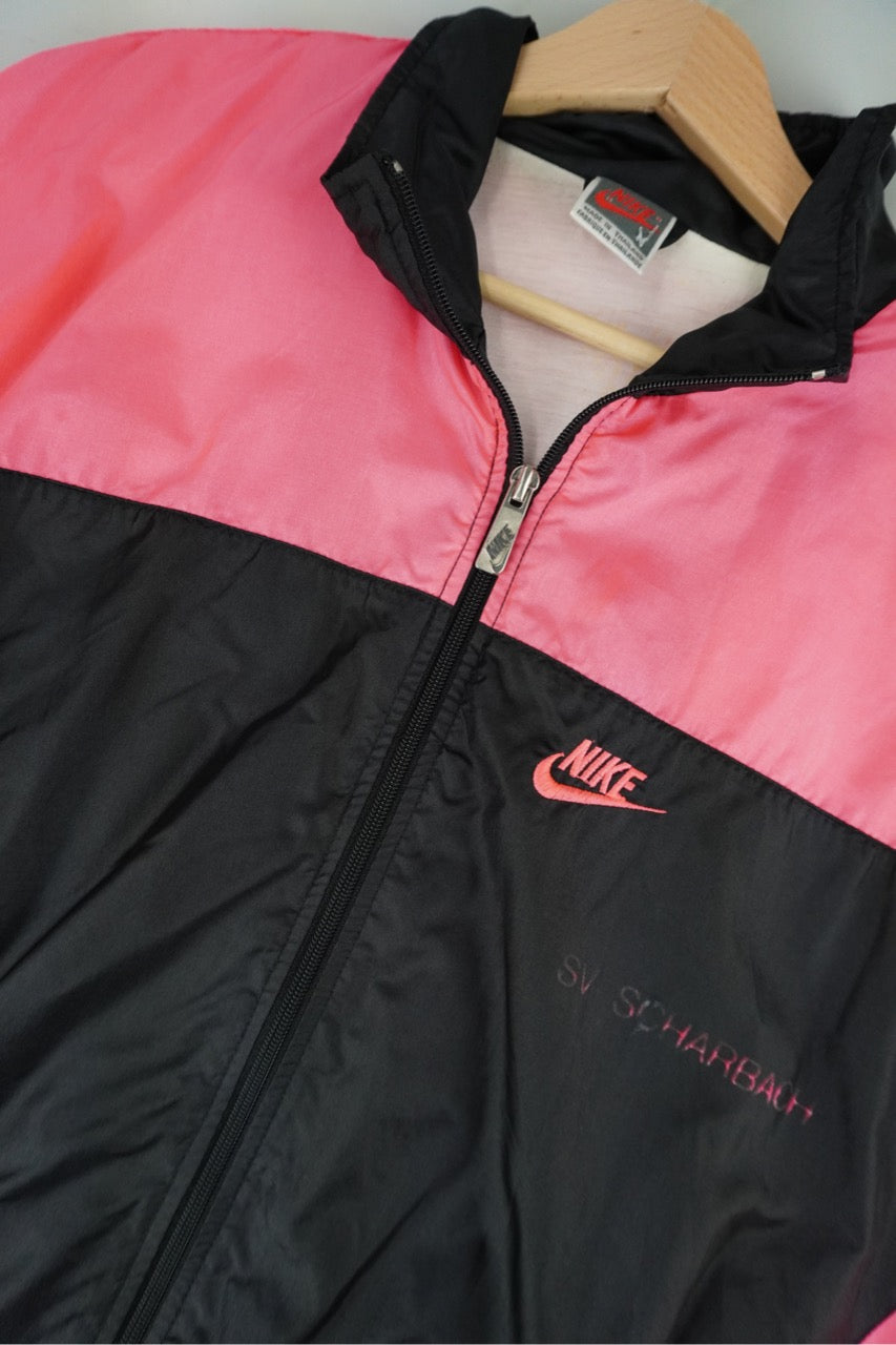 90s Nike Trackjacket Pink Black L