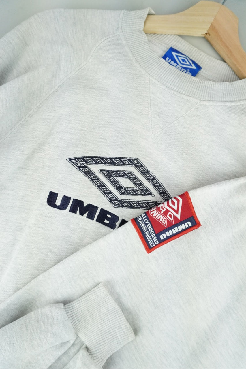 90s Umbro Sweatshirt Grey L