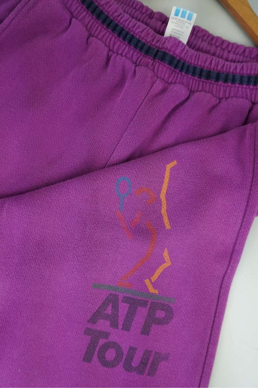 80s Adidas Trackpant Purple XL