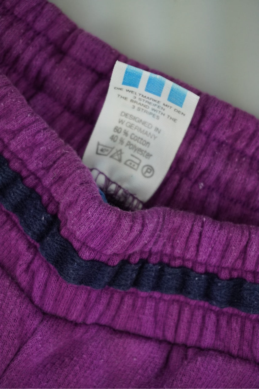 80s Adidas Trackpant Purple XL