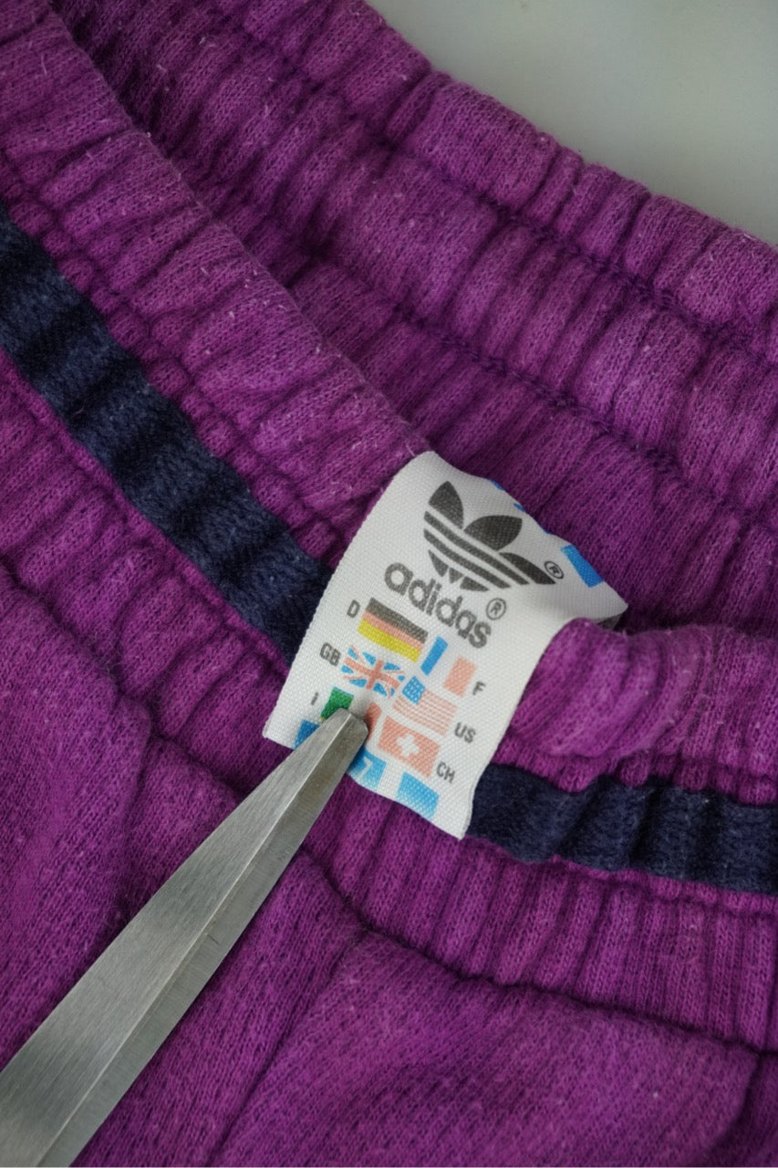 80s Adidas Trackpant Purple XL
