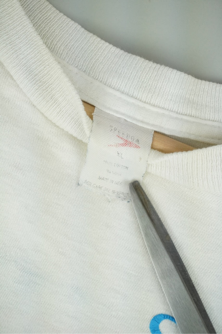 80s Speedo T-Shirt White L