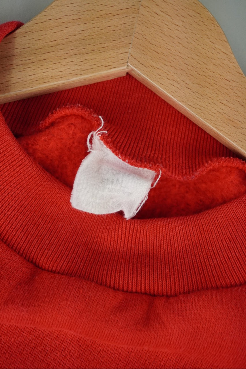 90s Unbranded Sweatshirt Red S