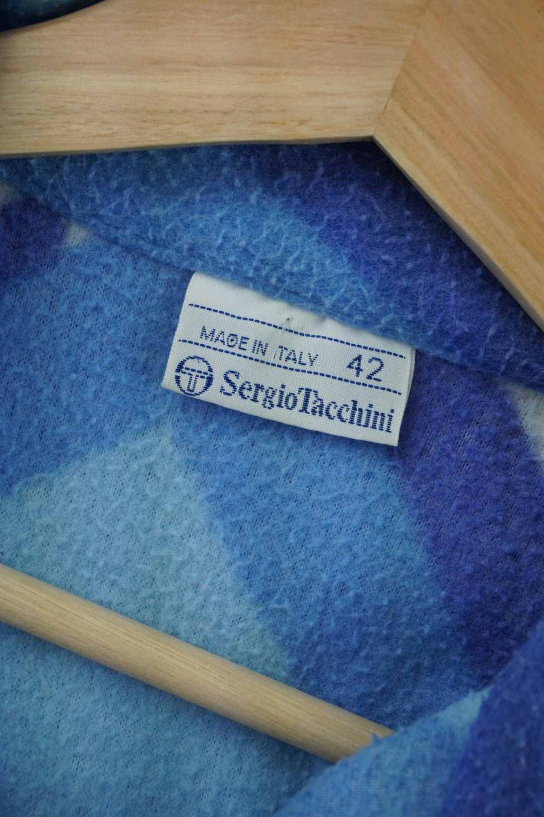 90s Sergio Tacchini Fleece Blue White S