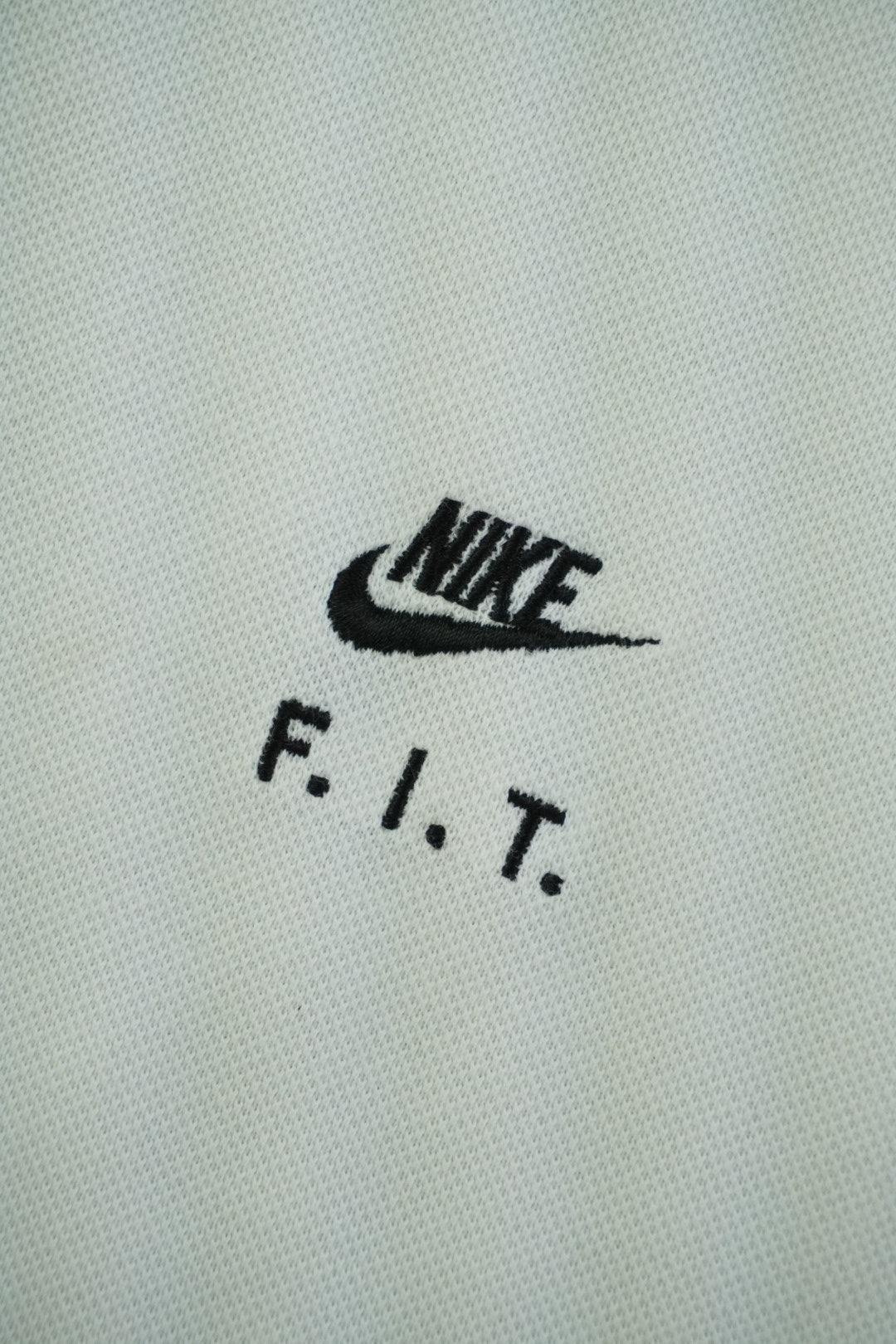90s Nike Supreme Court F.I.T. Polo White Blue L