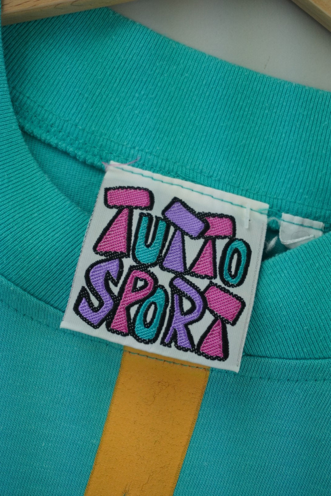 90s Tutto Sport T-Shirt Turqoise M