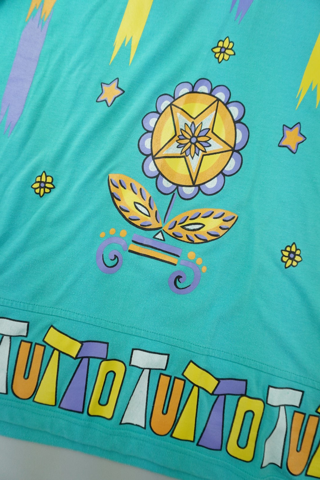 90s Tutto Sport T-Shirt Turqoise M