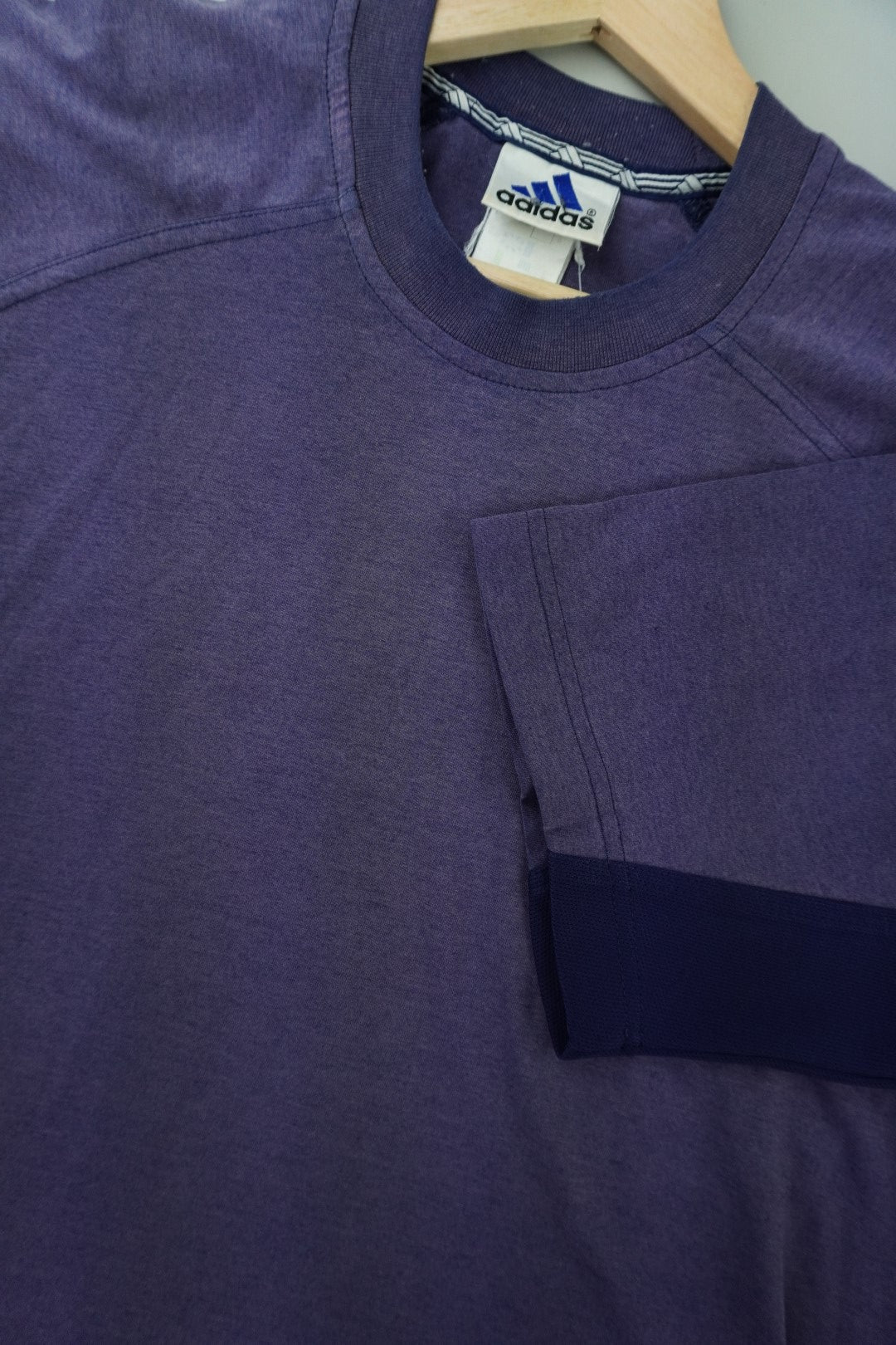 00s Adidas T-Shirt Blue M