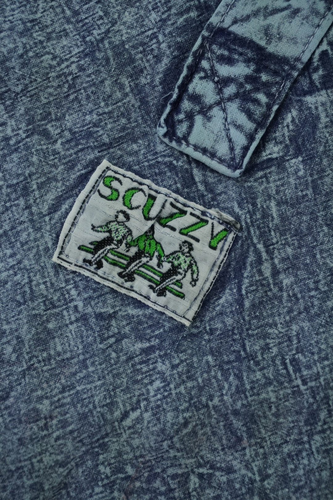 90s Scuzzy Longsleeve Shirt Grey M