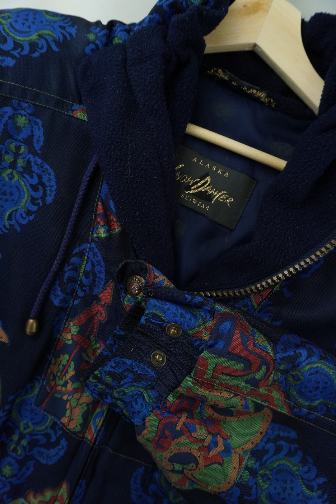 90s Snow Dancer Skiwear Jacket Blue L