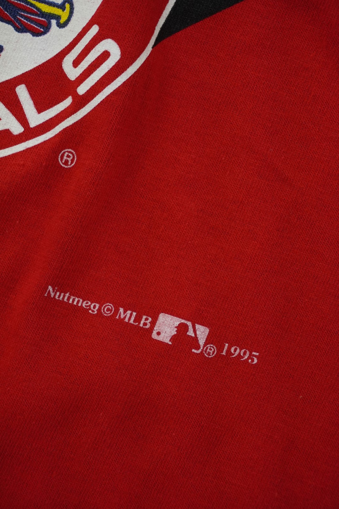 90s Nutmeg Mills St. Louis Cardinals MLB T-Shirt Red L
