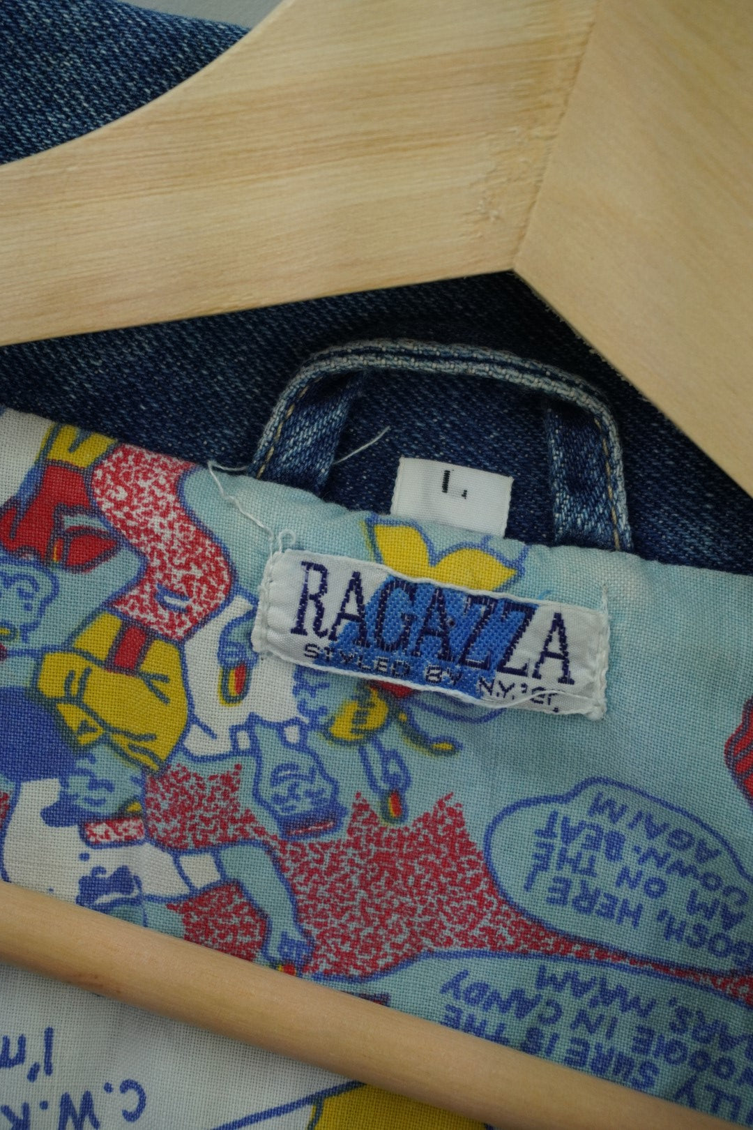 90s Special Jeans Jacket Blue L/XL