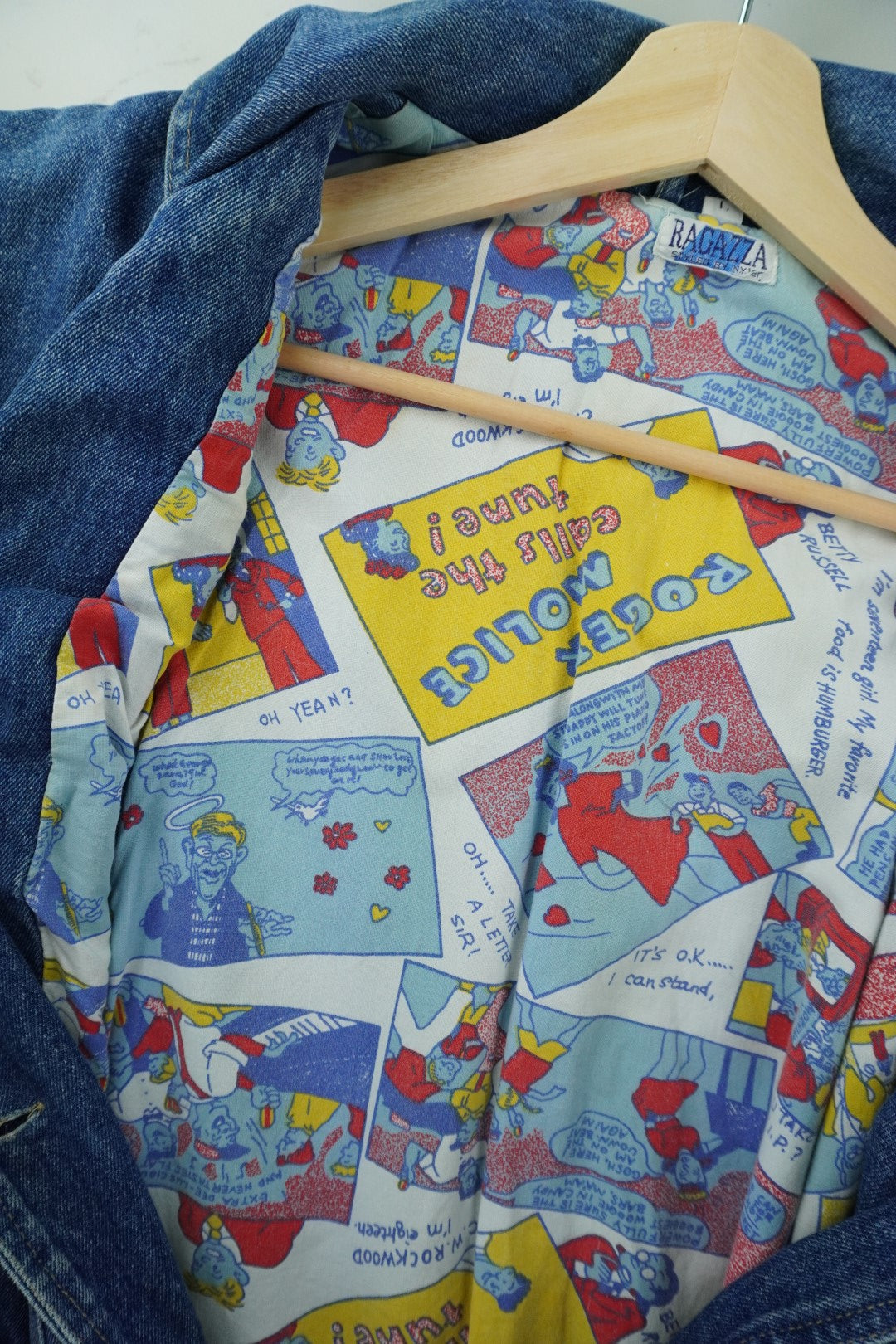 90s Special Jeans Jacket Blue L/XL