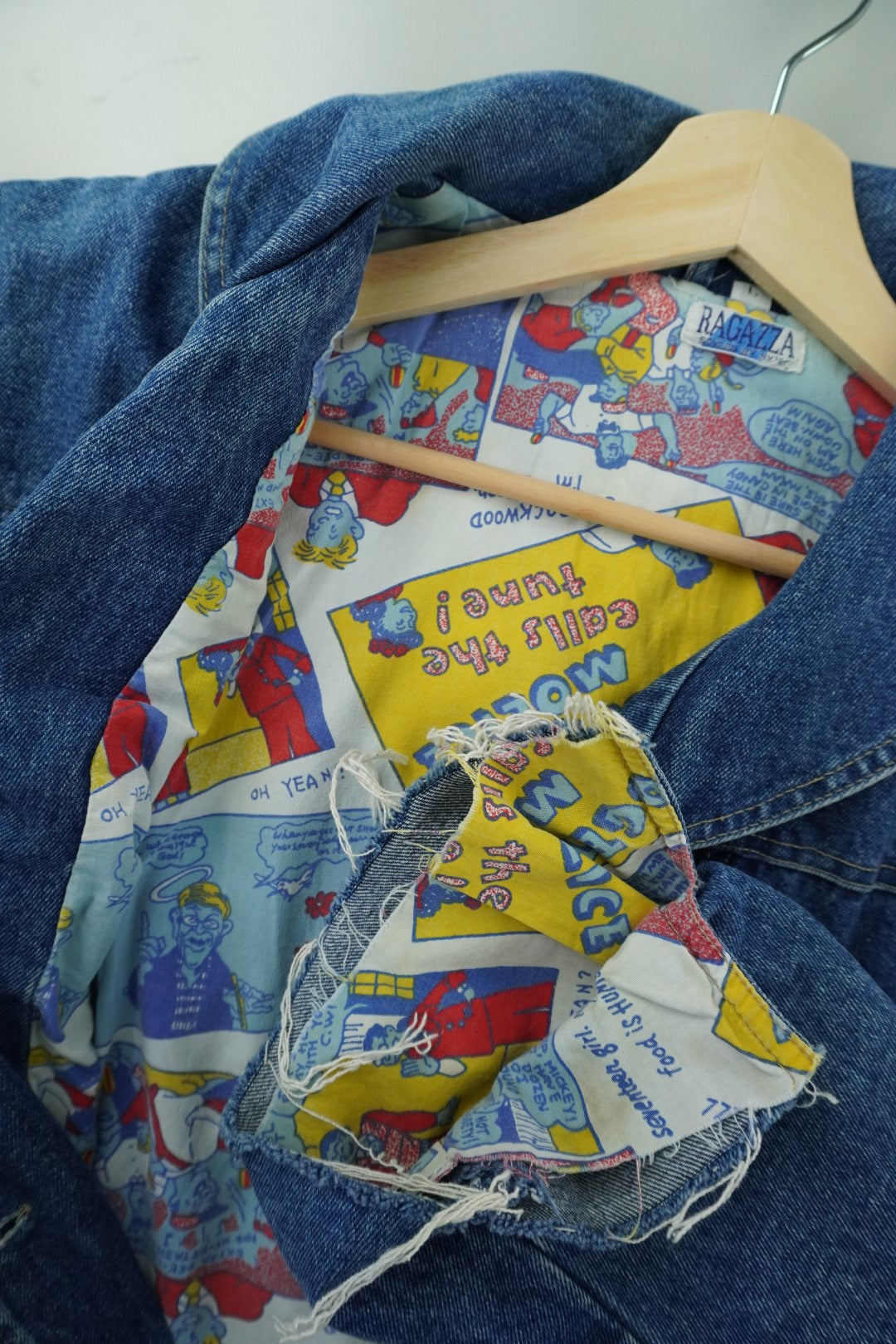 90s Special Jeans Jacket Blue L/XL