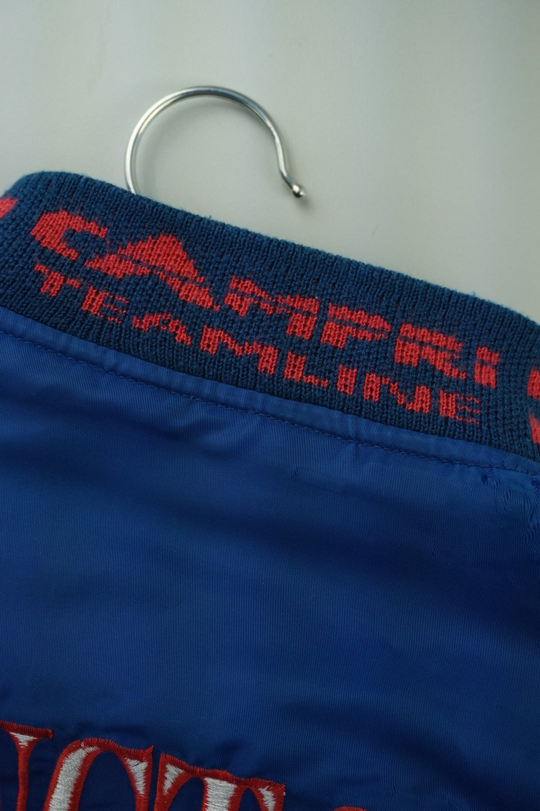 90s Campri Teamline American University Washington NCAA Jacket Blue XL