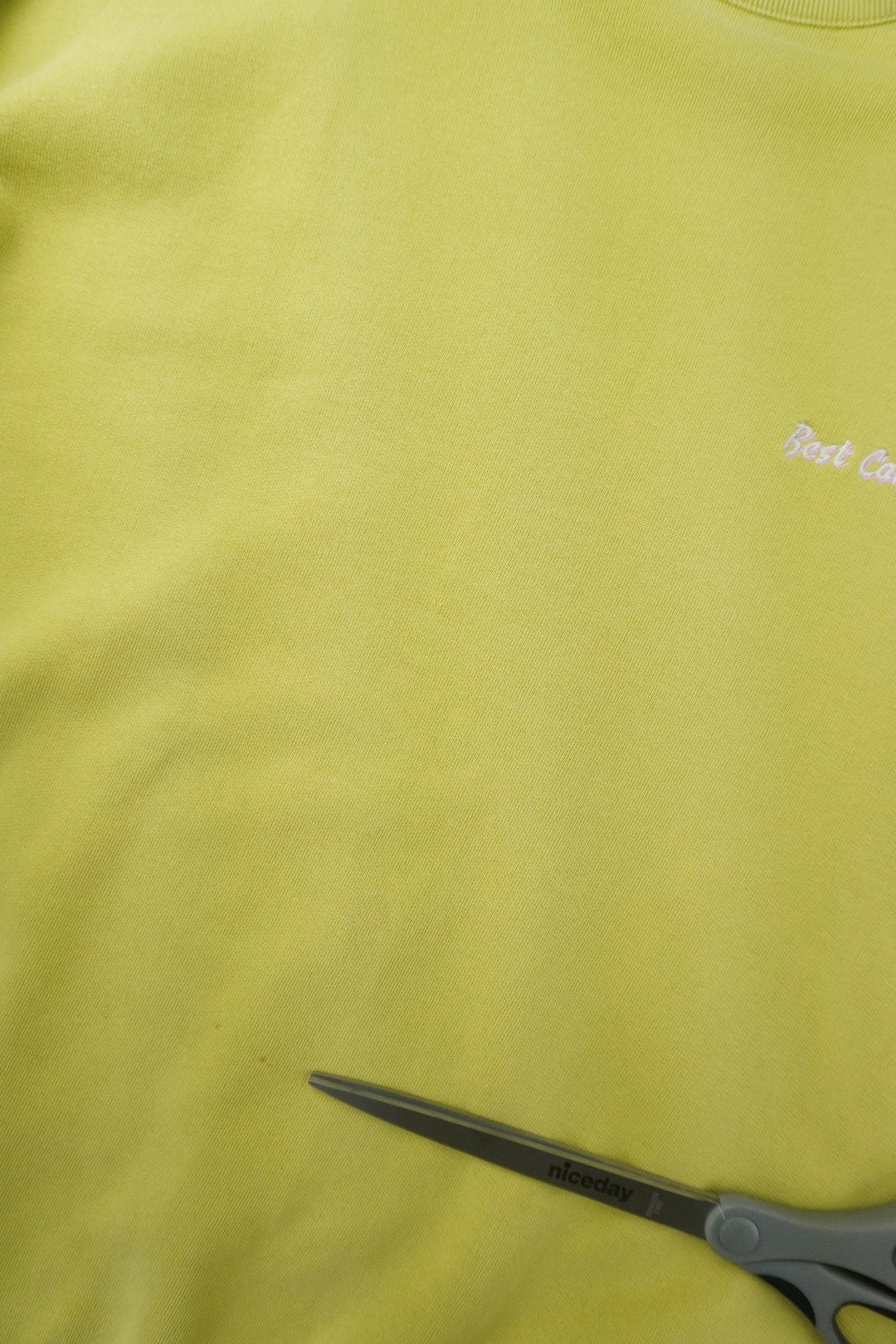 90s Best Company Sweatshirt Yellow L