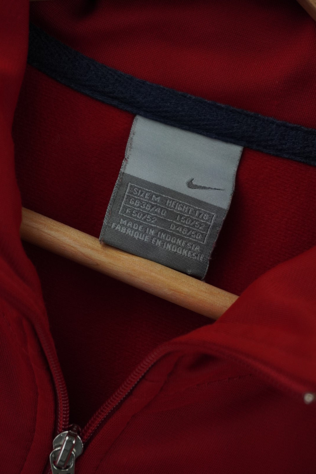 00s Nike Cortez Trackjacket Red M