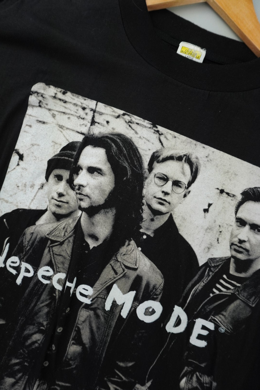 90s Depeche Mode Band T-Shirt Black L