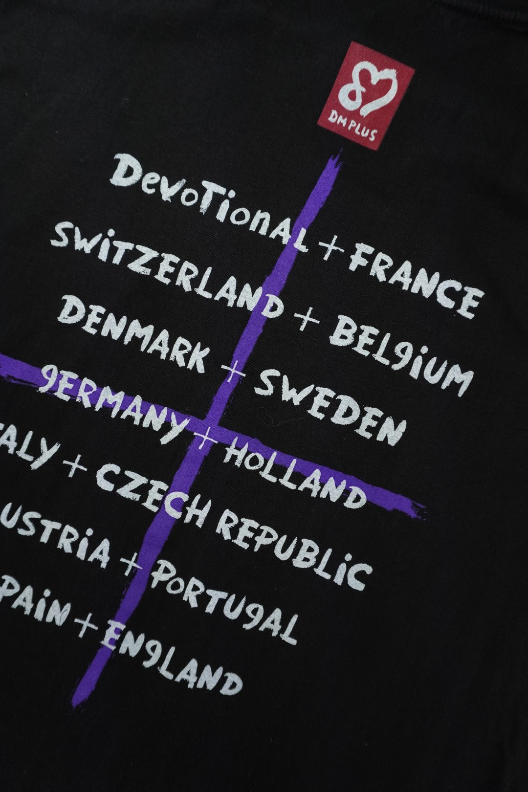 90s Depeche Mode Band T-Shirt Black L