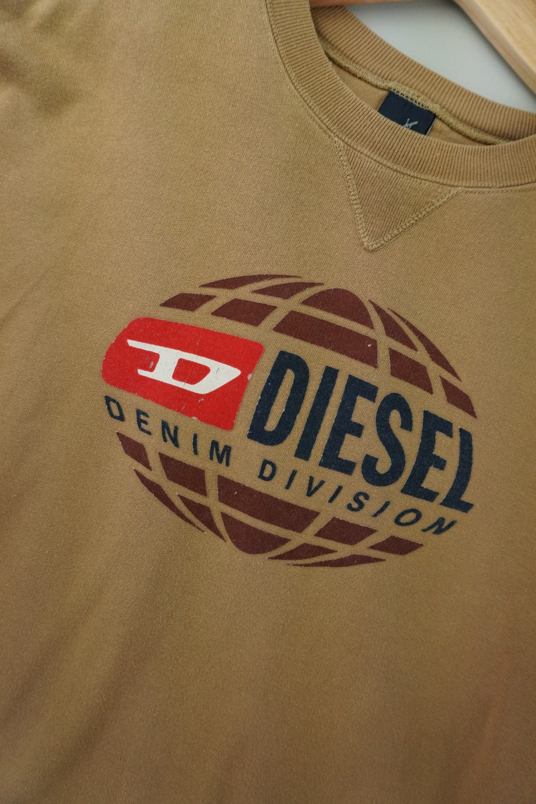 00s Diesel Sweatshirt Brown M