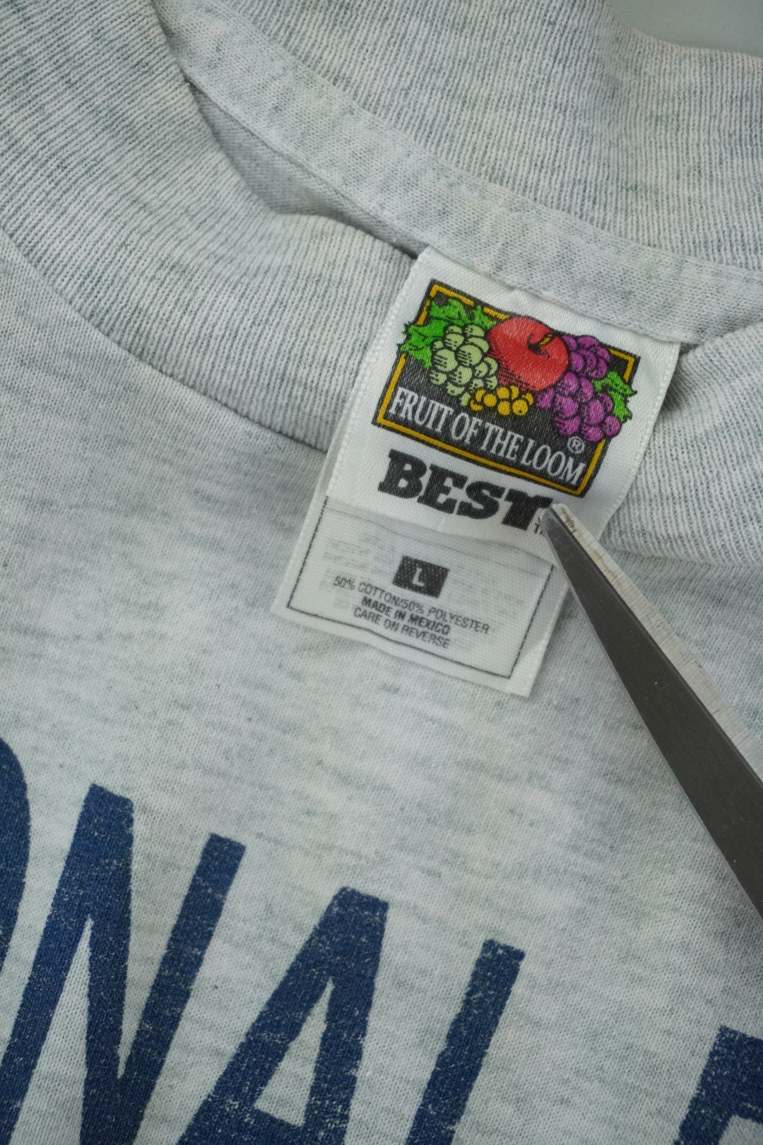 90s Fitness Personal Plus T-Shirt Grey L