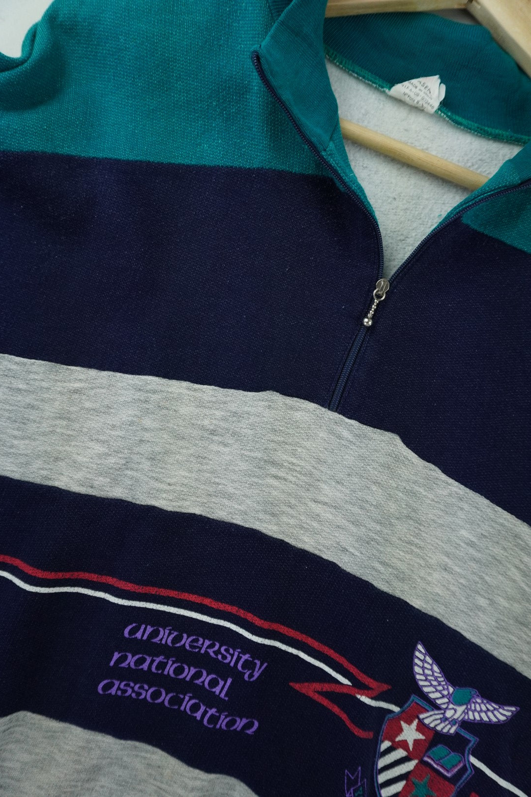 80s Iberia University of Yale Sweatshirt Grey M