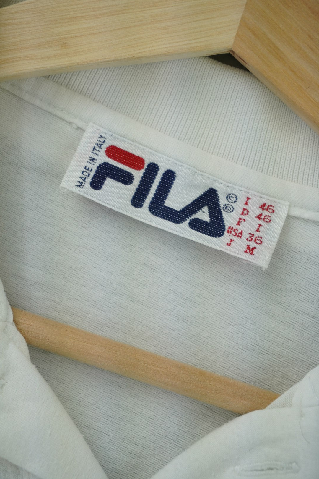 90s Fila New York City Polo White M