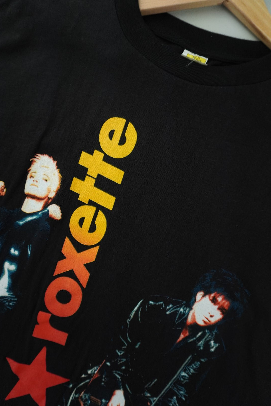 90s Roxette Band T-Shirt Black L
