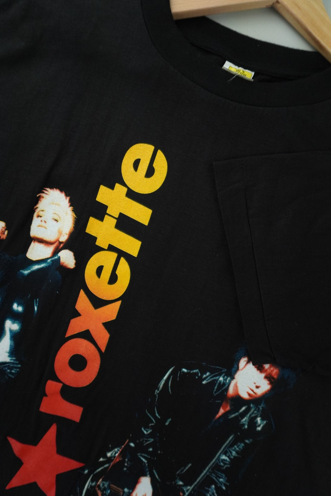 90s Roxette Band T-Shirt Black L