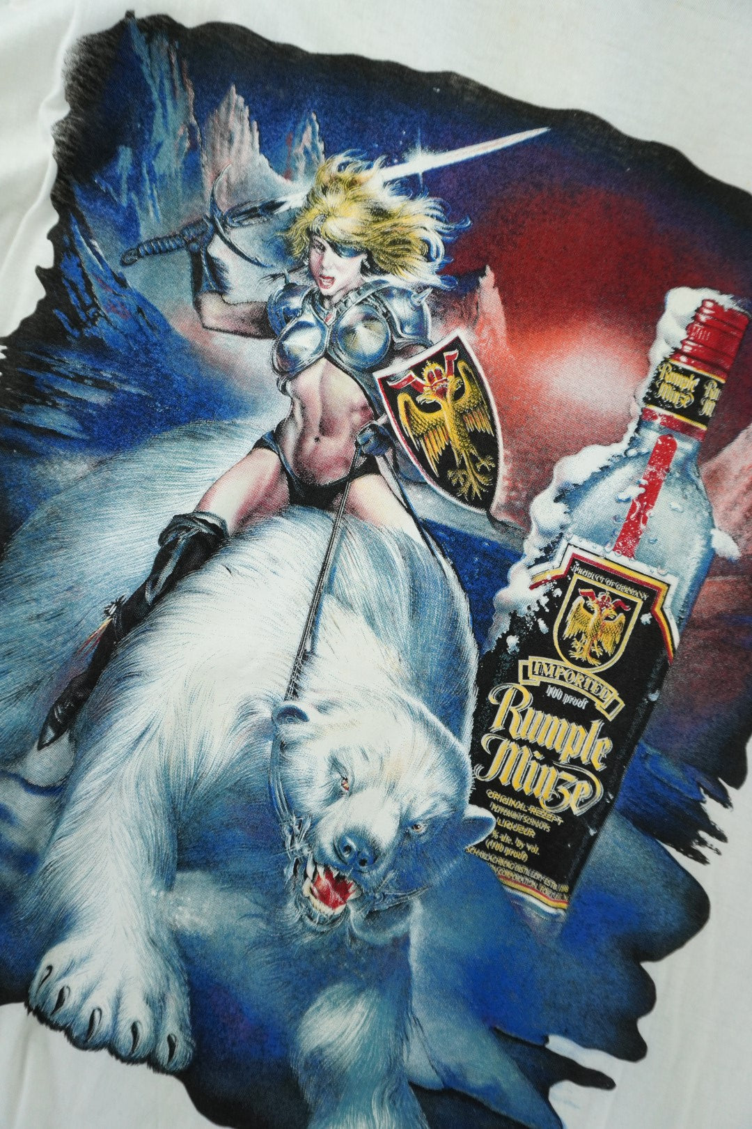 00s Sport King Rumple Minze Promo T-Shirt White L