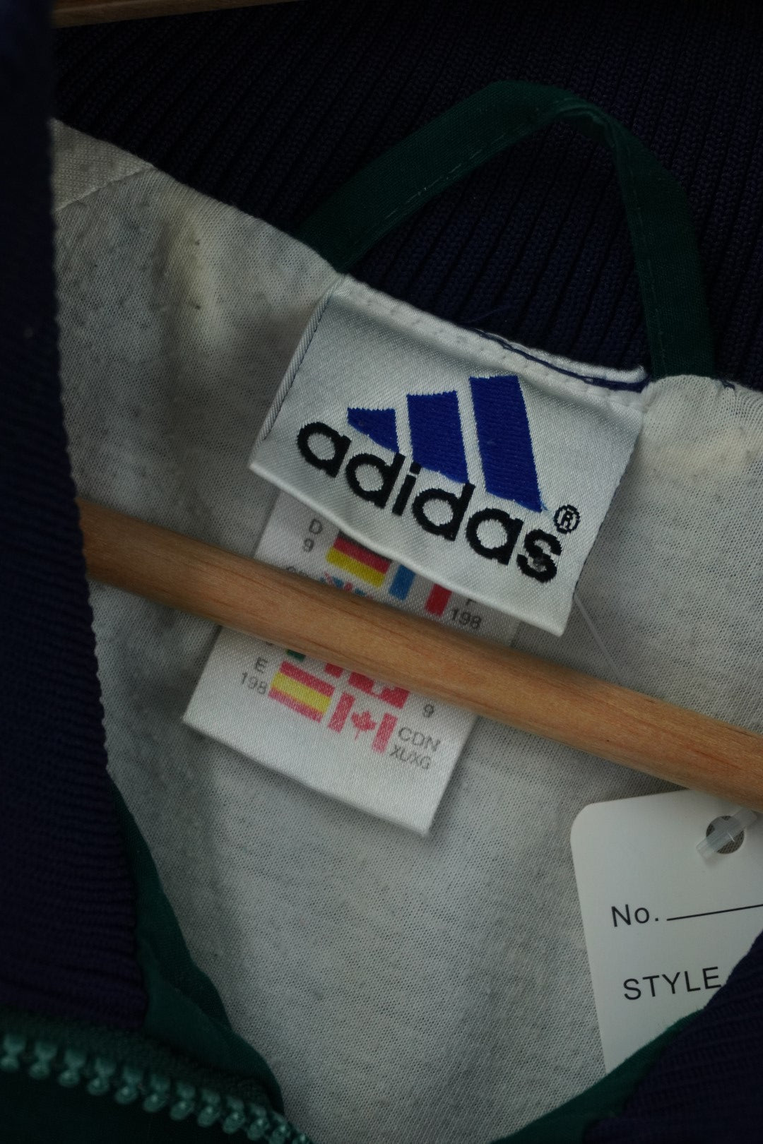 90s Adidas Trackjacket Navy L