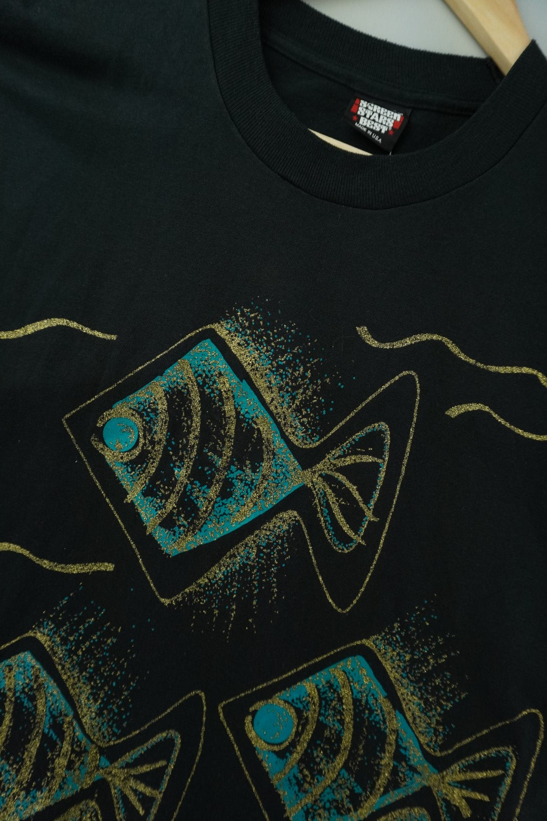 90s Screen Stars Sanibel Island Tourist T-Shirt Black XL