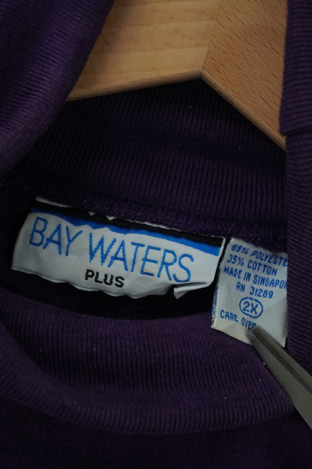 90s Unbranded Thanksgiving Sweatshirt Purple L/XL