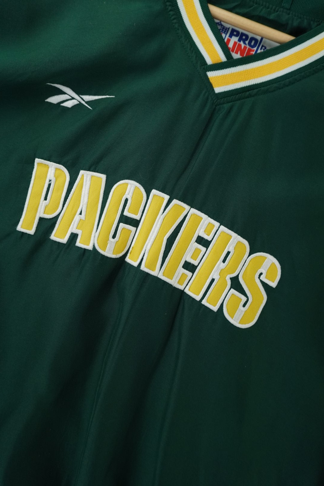 90s Reebok Green Bay Packers NFL Pullover Green L/XL