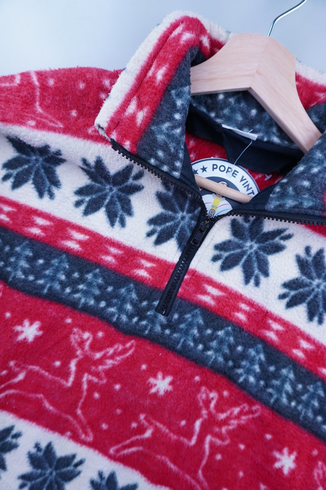 90s Unbranded Fleece Red L