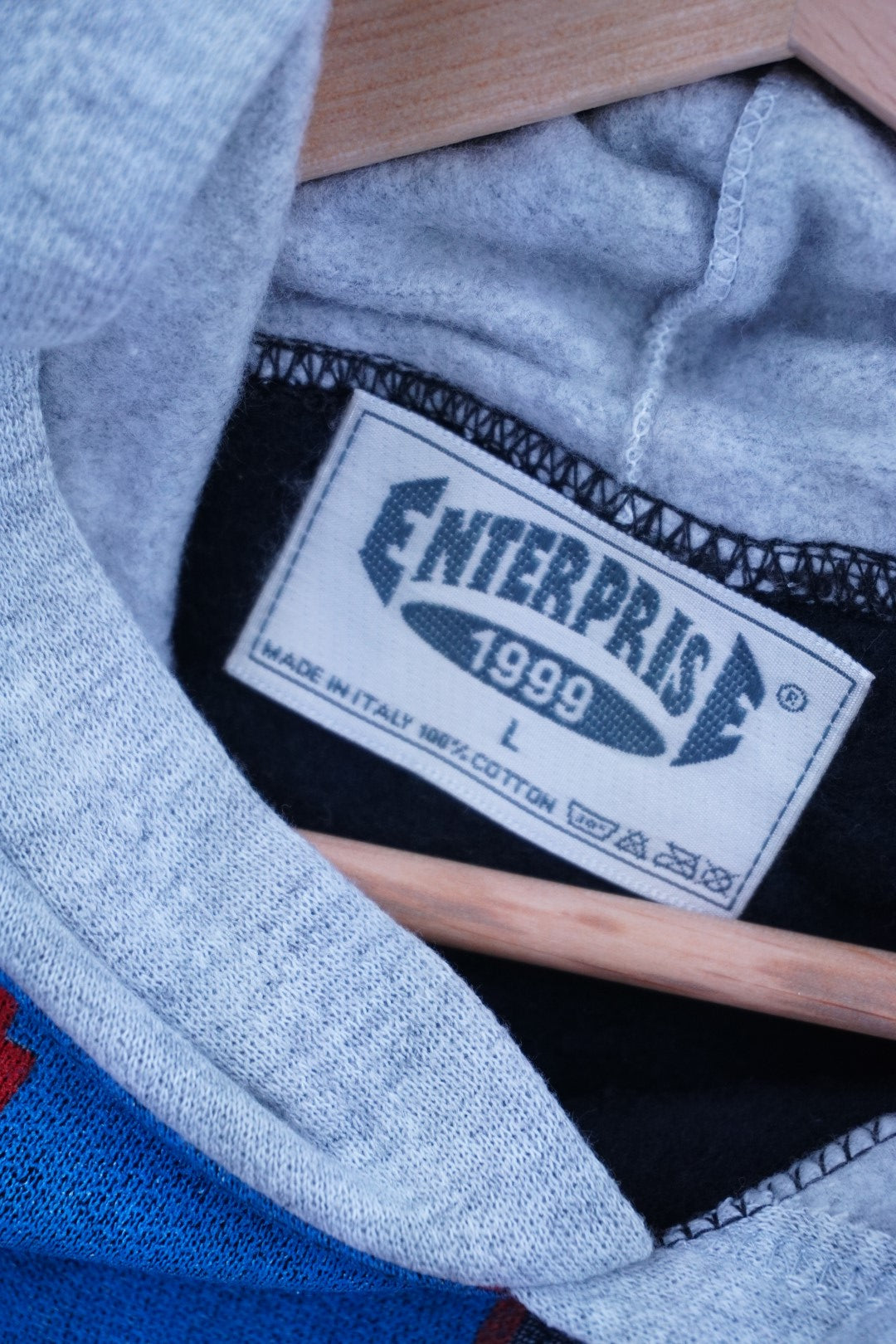 90s Caught in the Act Hoodie Black L