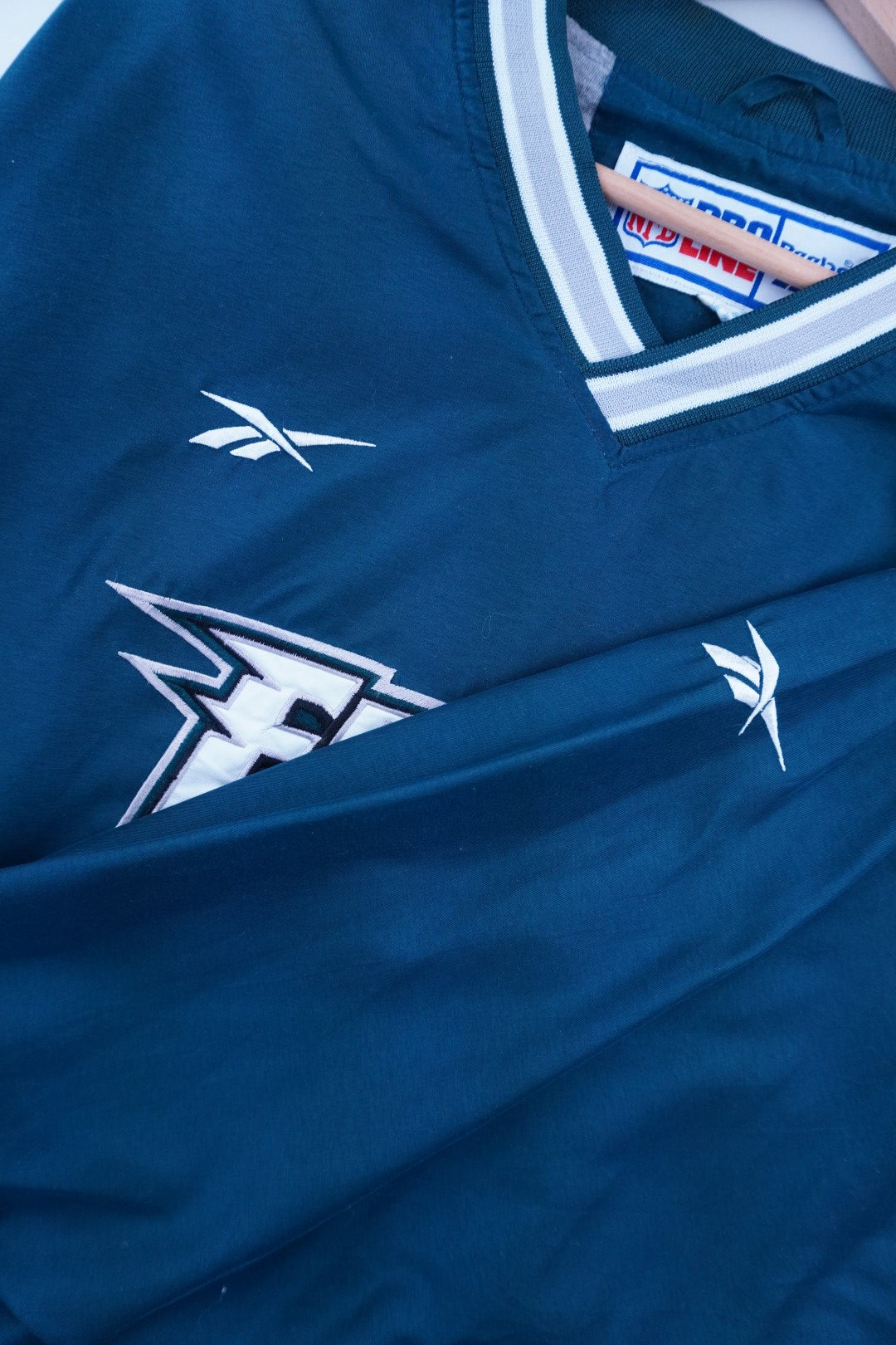 90s Reebok Philadelpia Eagles NFL Pullover Green L