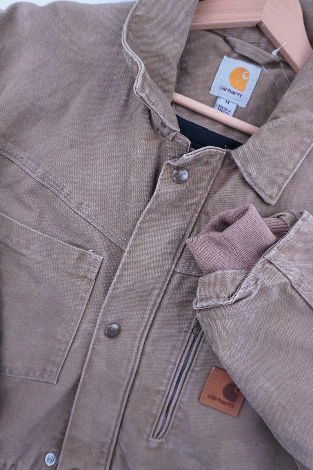 00s Carhartt Jacket Beige M