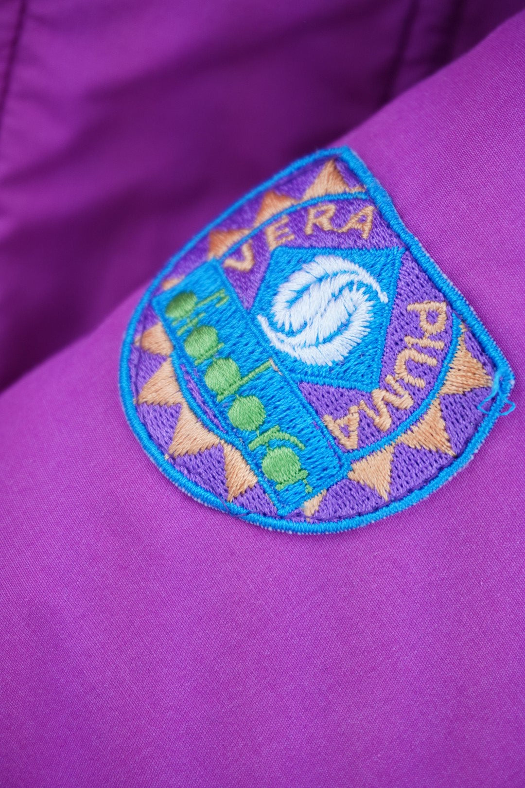 90s Diadora Down & Ski Jacket Pink L