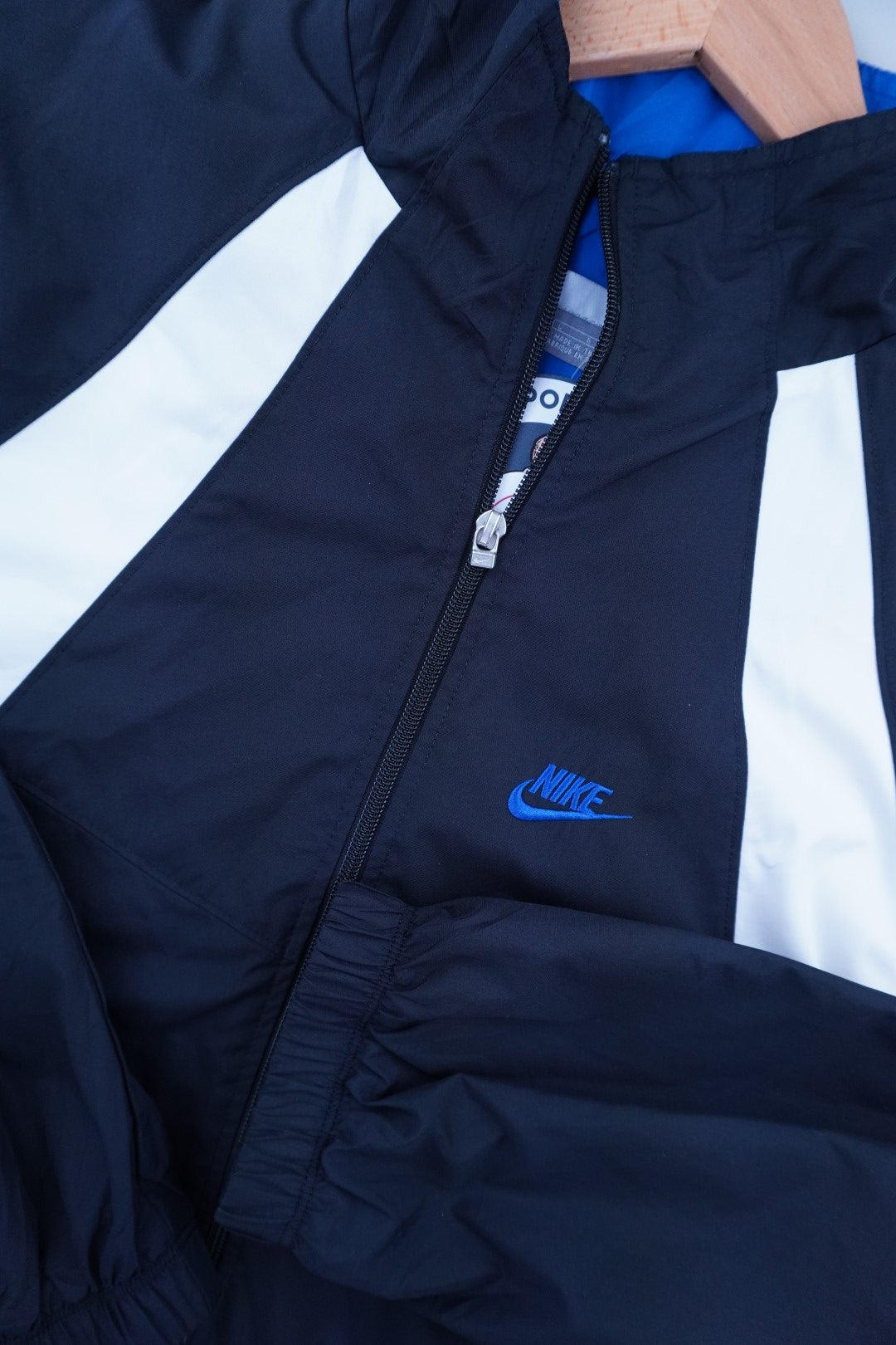 90s Nike Trackjacket Black L